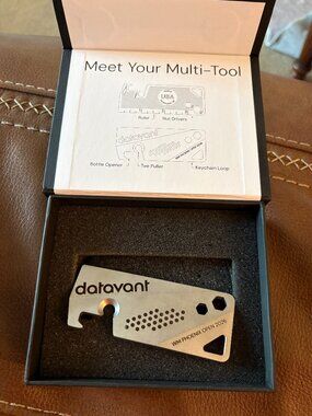 WM Phoenix Open 2026 Datavant Multi-tool Bottle Opener Made in USA Mikwaukee